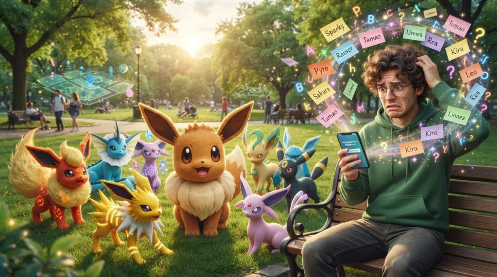 Pokémon GO Eevee Names